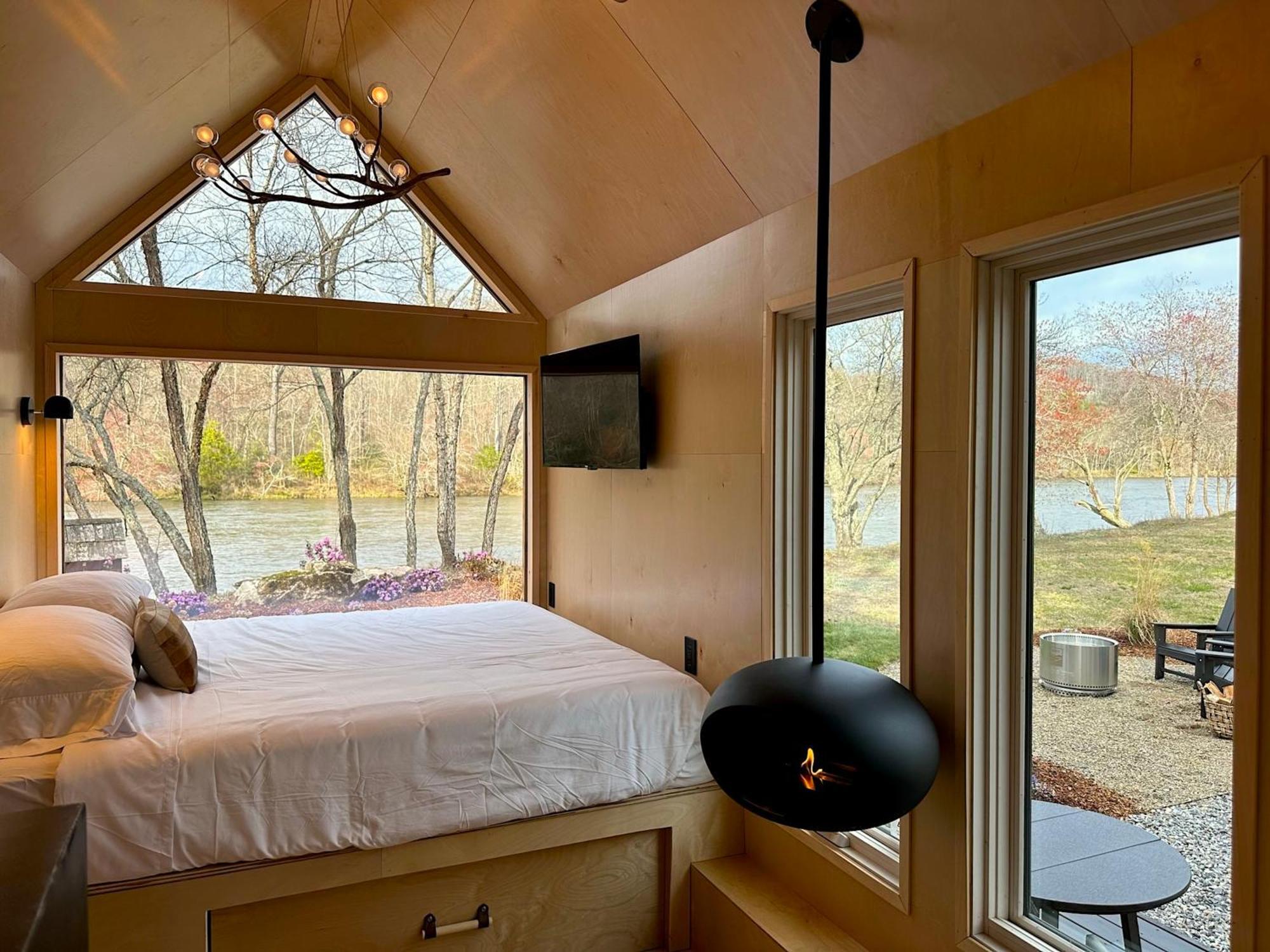 Asheville River Cabins Arden ภายนอก รูปภาพ